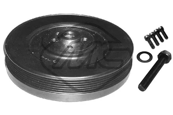 Kit de poulies, vilebrequin Metalcaucho 14176