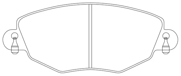 Kit de plaquettes de frein, frein à disque SB BP51159