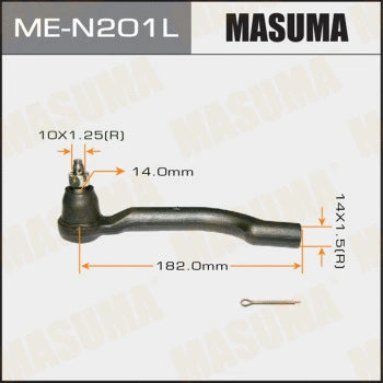 Rotule de barre de connexion MASUMA ME-N201L
