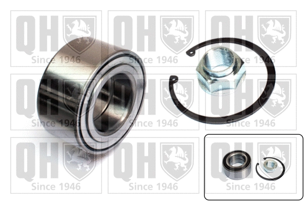 Kit de roulements de roue QUINTON HAZELL QWB1431