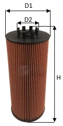 Filtre à huile CLEAN FILTERS ML4588
