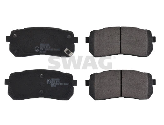 Kit de plaquettes de frein, frein à disque SWAG 33 10 6543