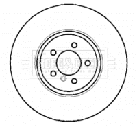 Disque de frein BORG & BECK BBD5769S