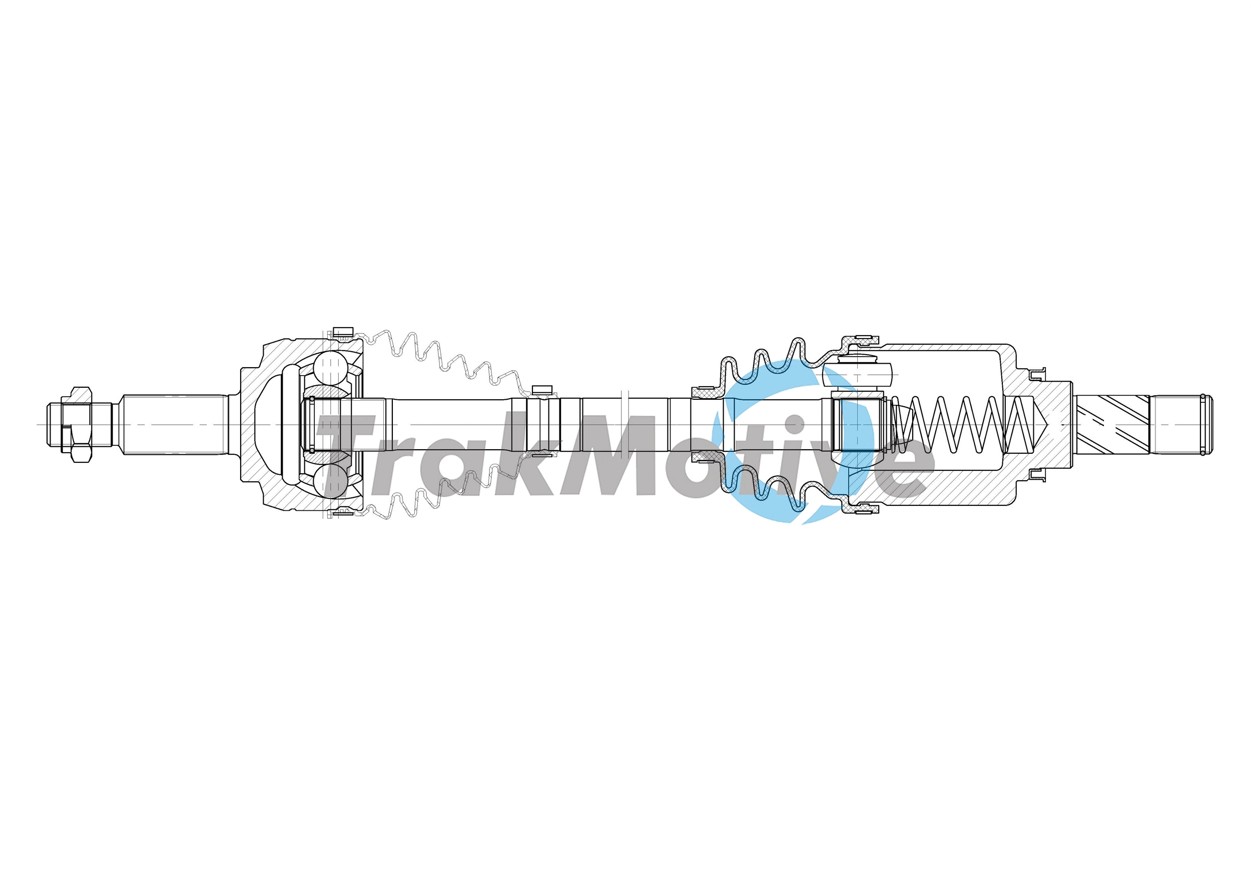 Arbre de transmission TrakMotive 30-2039