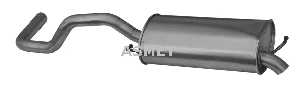 Silencieux arrière ASMET 19.024