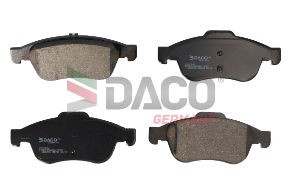 Kit de plaquettes de frein, frein à disque DACO Germany 323026