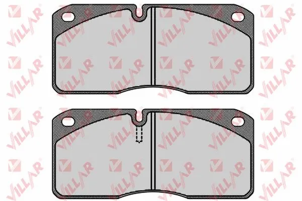 Kit de plaquettes de frein, frein à disque VILLAR 626.0586