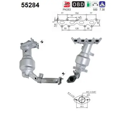 Catalyseur AS 55284