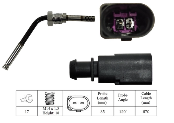 Capteur, température des gaz LUCAS LGS7109