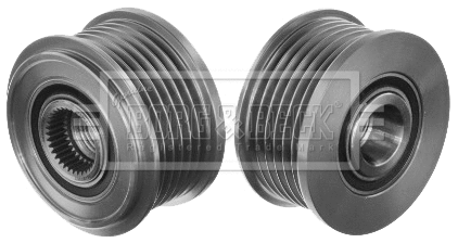 Poulie roue libre, alternateur BORG & BECK BBA5031