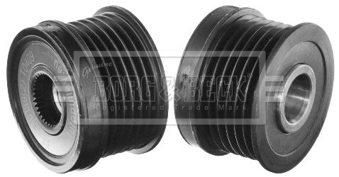 Poulie roue libre, alternateur BORG & BECK BBA5057