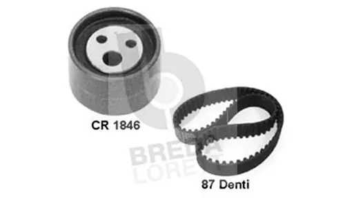 Kit de courroie crantée BREDA LORETT KCD0058