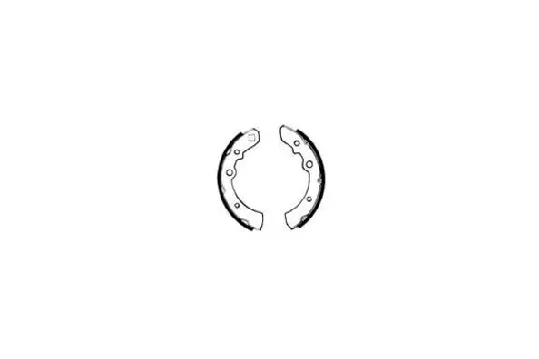 Jeu de mâchoires de frein E.T.F. 09-0085