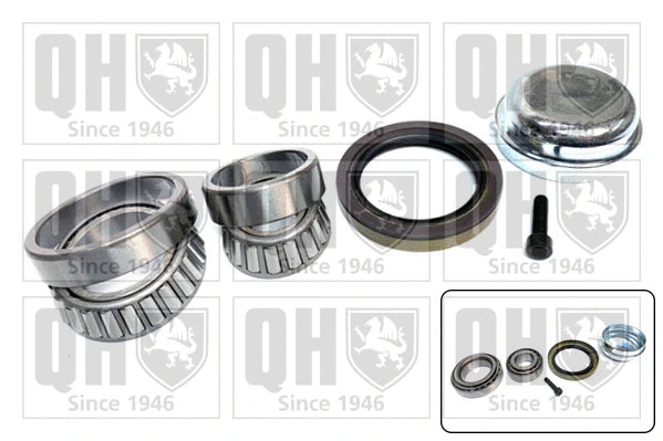 Kit de roulements de roue QUINTON HAZELL QWB1667