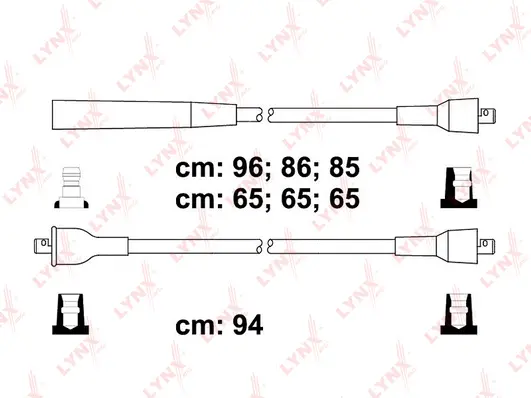 Kit de câbles d'allumage LYNXAUTO SPC7821