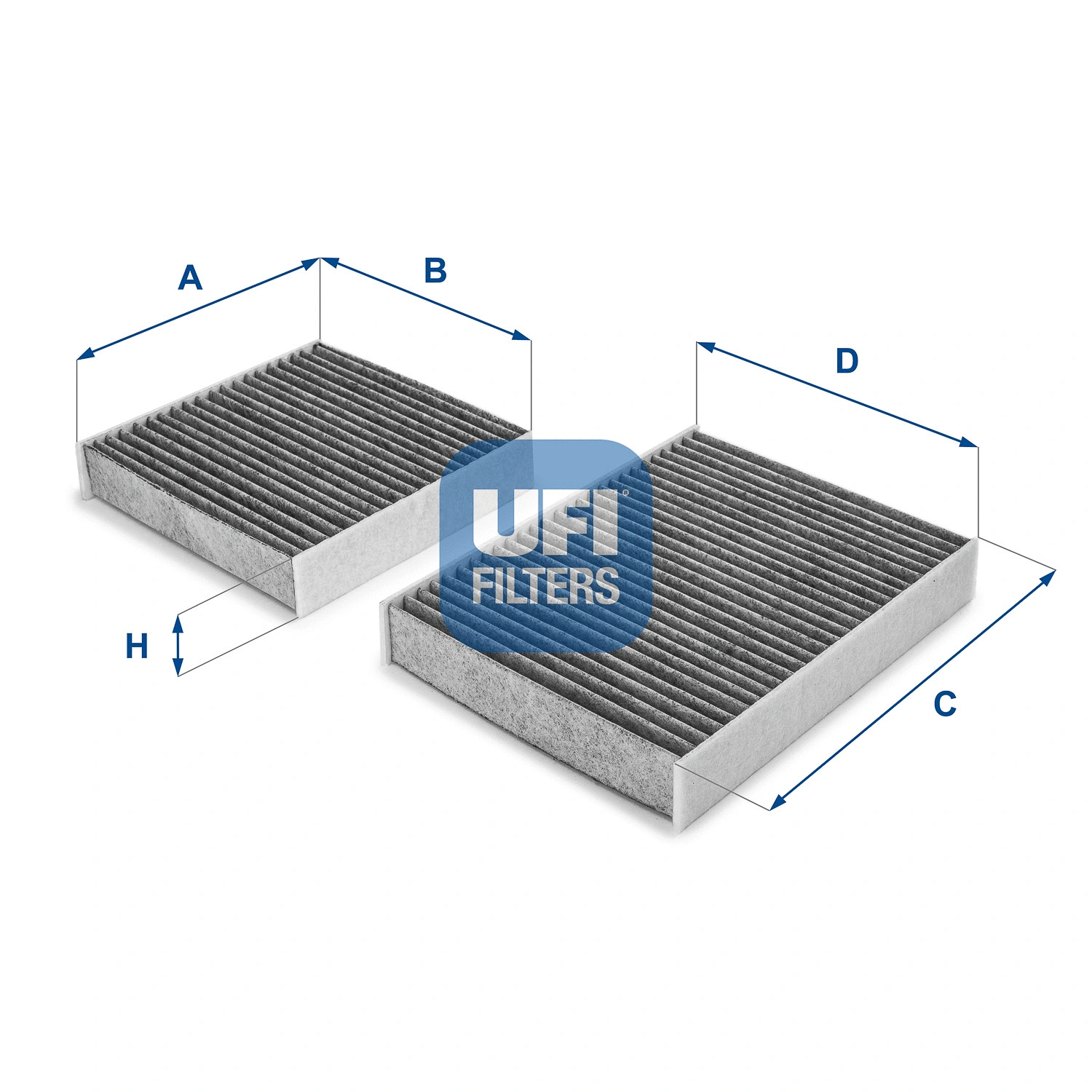 Filtre, air de l'habitacle UFI 54.164.00