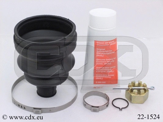 Jeu de joints-soufflets, arbre de commande CDX 22-1524