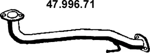 Tuyau d'échappement EBERSPÄCHER 47.996.71