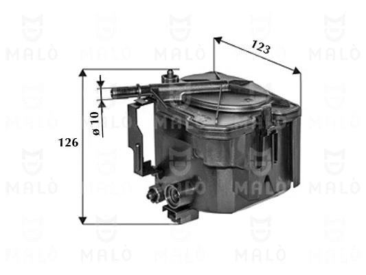 Filtre à carburant AKRON-MALÒ 1520013