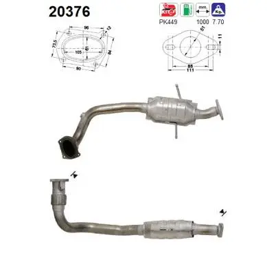 Catalyseur AS 20376
