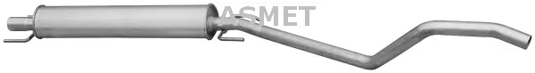 Silencieux central ASMET 05.182