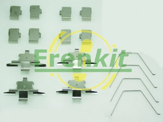 Kit d'accessoires, plaquette de frein à disque FRENKIT 901791