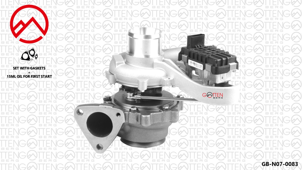 Turbocompresseur, suralimentation OES PARTS GB-N07-0083