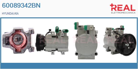 Compresseur, climatisation REAL 60089342BN