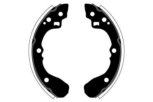 Jeu de mâchoires de frein RAICAM RA28160