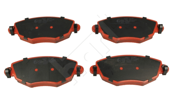 Kit de plaquettes de frein, frein à disque HART 223 786
