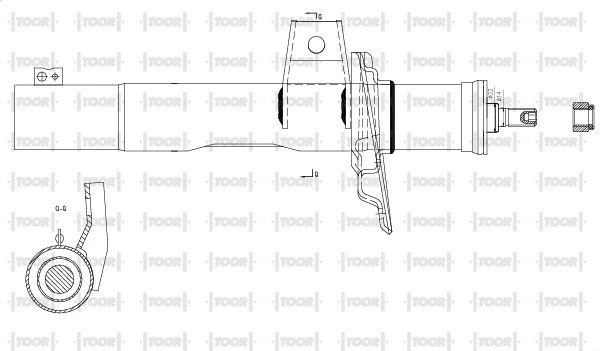 Amortisseur TOOR SG10580