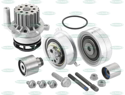 Pompe à eau + kit de courroie crantée Technika KDP138