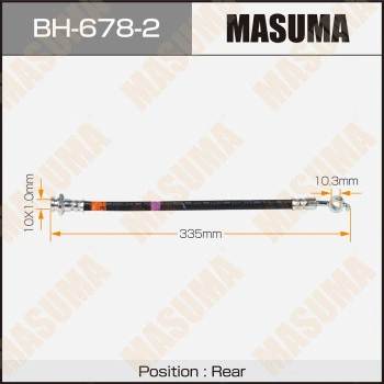 Flexible de frein MASUMA BH-678-2