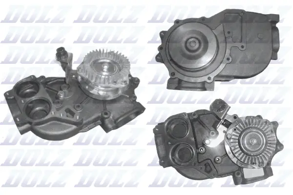 Pompe à eau, refroidissement du moteur DOLZ M662
