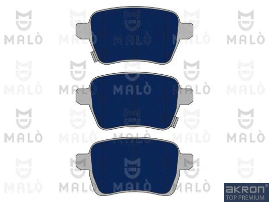Kit de plaquettes de frein, frein à disque AKRON-MALÒ 1051139