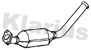 Filtre à particules / à suie, échappement KLARIUS 399207