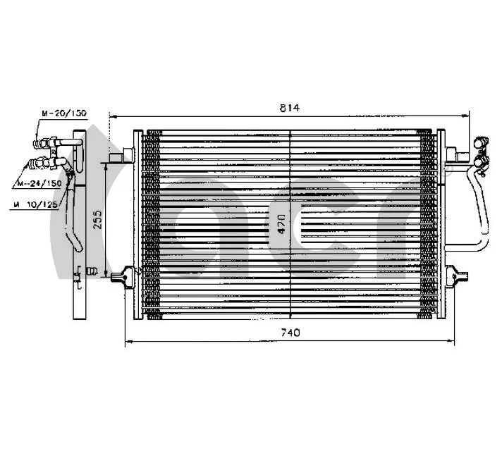 Condenseur, climatisation ACR 300270