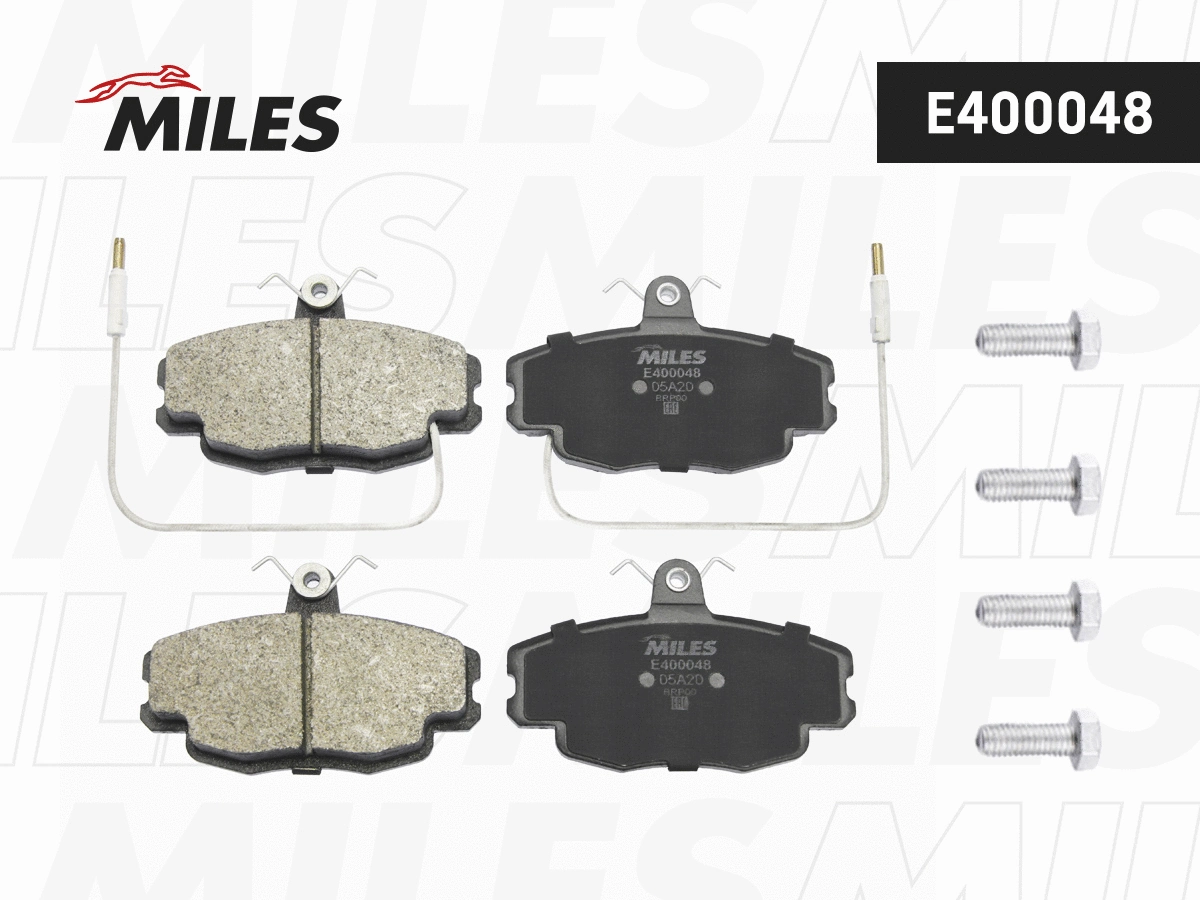 Kit de plaquettes de frein, frein à disque MILES E400048