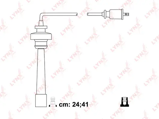 Kit de câbles d'allumage LYNXAUTO SPC5517