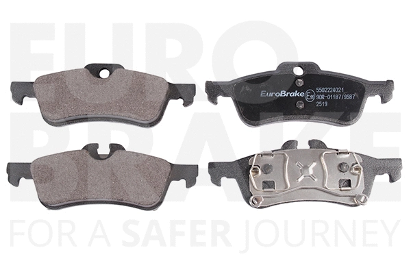 Kit de plaquettes de frein, frein à disque EUROBRAKE 5502224021