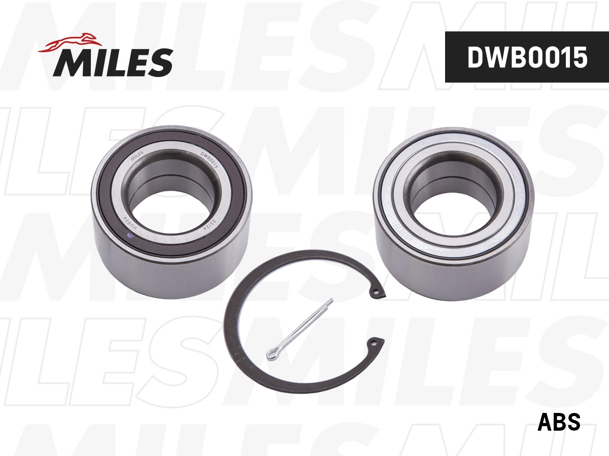 Kit de roulements de roue MILES DWB0015